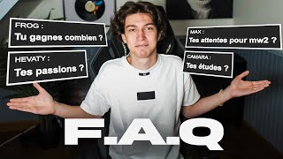 JE REPONDS A TOUTES VOS QUESTIONS ( salaire, mw2...)