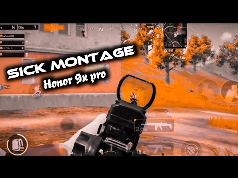 SICK MONTAGE | PUBG MOBILE | HONOR 9X PRO | SMOOTH+ULTRA