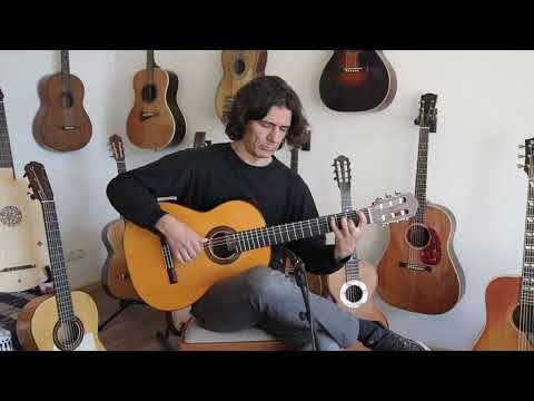 Conde Hermanos EF3 N 2010 Felipe V N° 2 - great estudio flamenco guitar in the style of Paco de Lucia's guitar - video! image 19