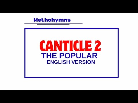 We Praise Thee O God (Canticle 2) English Version