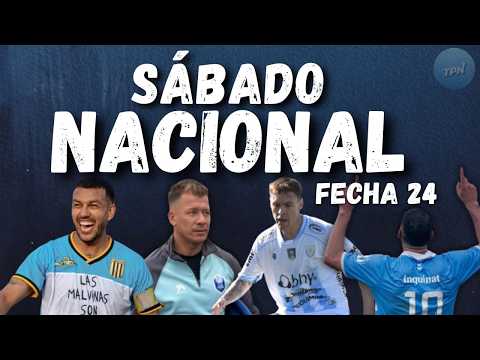 SÁBADO NACIONAL EN VIVO | ALMIRANTE BROWN GANÓ Y SE ILUSIONA | CHACARITA PIERDE EN RAFAELA