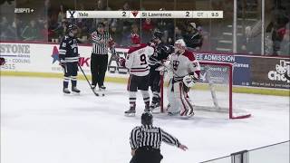St. Lawrence 2, Yale 2 (men's hockey)