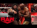 Bobby Lashley Brawls With Bronson Reed Following A Double Count Out Raw April 10 2023