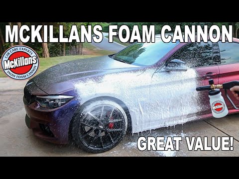 McKillans Snow Foam Cannon | How good is it? | Review & Testing | Car Washing Tips