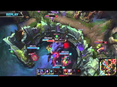 NME vs TDK W6D2 - TDK Ninja - Diana Highlights