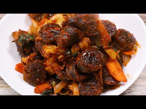 순대볶음