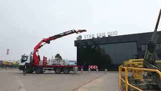 IVECO TRAKKER 410 8×4 FASSI F800 BXP.26 Crane Fly Jib