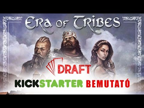 Era of Tribes // Kickstarter előzetes bemutató - :: DRAFT :: Társasjáték vlog
