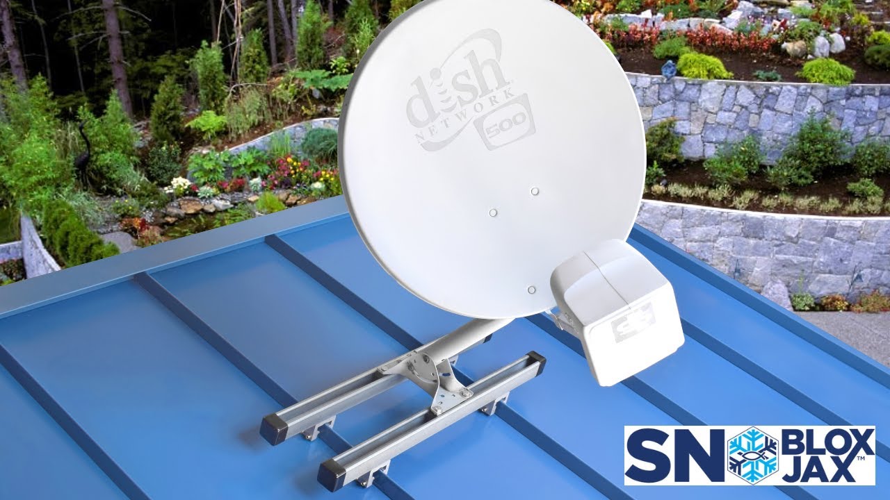 Introducing The SataMount™ Satellite Dish Standing Seam Mounting Bracket (Starlink Compatible)