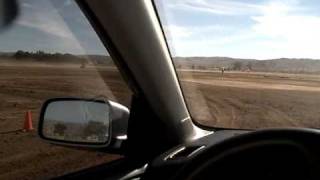preview picture of video 'Ridgecrest RallyX 2008 Lancer Evolution'
