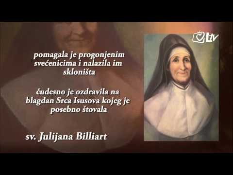 Katolički kalendar 8.4.2016. - Sv. Julijana Billiart