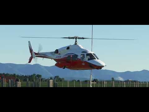 Microsoft Flight Simulator-Cowan Simulation – Bell 222B (TRAINING :-))