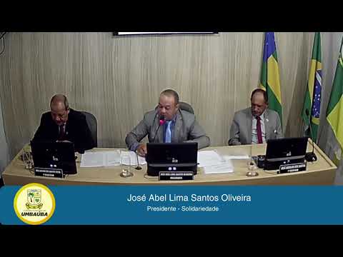 67º Sessão ordinária 24/03/2026 - Câmara de Vereadores de Umbaúba.