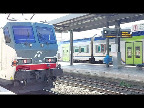 [4K] SUPER TRANSITO DELL' INTERCITY 584 A SESTO FIORENTINO!