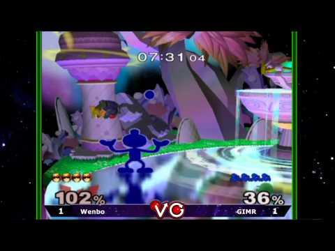 S@X weekly - 2.19.2013 - VGBC | GimR (G&W) Vs. Wenbobular (Falcon) Melee LF