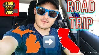 Goodbye Michigan, Hello California! Road Trip  Day 1