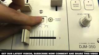 Video thumbnail for Pioneer DJM 350 Mixer Review - In White by HOTDJGEAR