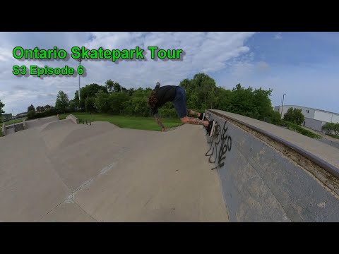 Ontario Skatepark Tour S3 Episode 6: St Catharines Bonus 360 Camera Tutorial