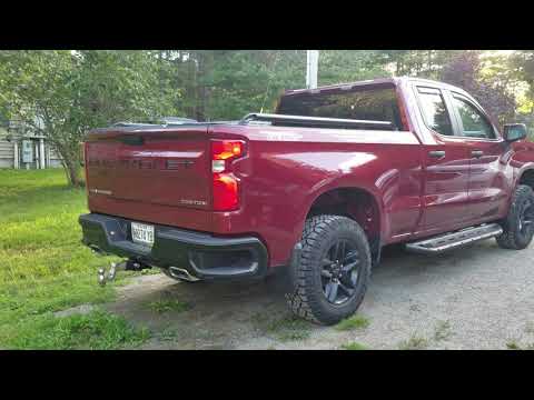 Borla Touring Cat Back Exhaust 2020 Chevy Silverado Trail Boss 5.3 start up sound