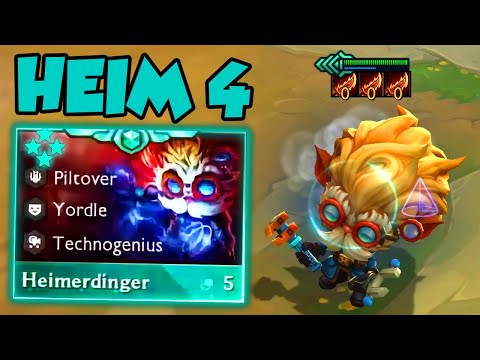 TFT SET 9 HEIMERDINGER 4 STAR ⭐⭐⭐⭐