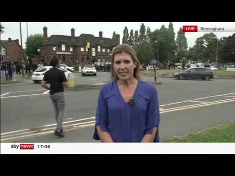 Muslims threaten Sky News reporter, none arrested (05Aug24)