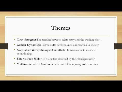 Miss Julie by August Strindberg: A Deep Literary Analysis || Explained | Class, Gender, and Struggle