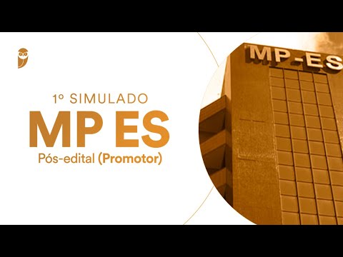 1° Simulado Promotor MP ES - Pós-edital - Correção