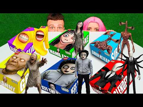 NEVER Open the GRANNY, Freddy, and THOMAS Lego Sets at 3:00 AM!!!