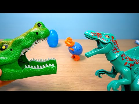 Динозавры в Фикспрайс - Запускатель Машинок, Трансформер Яйцо, Конструктор Динозавр