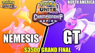 Nemesis vs GT - $3500 GRAND FINAL PUCS NA March WB Final | Pokemon Unite