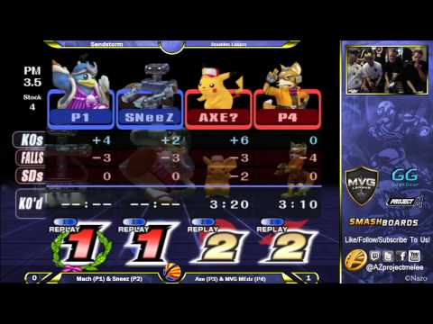 Sandstorm Doubles Axe and MVG Medz vs Mach and Sneez