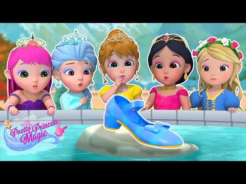 The Princess Lost her Shoe + Wheels on Carriage | Princess Songs for Kids | Pretty Princess Magic 🌟👸