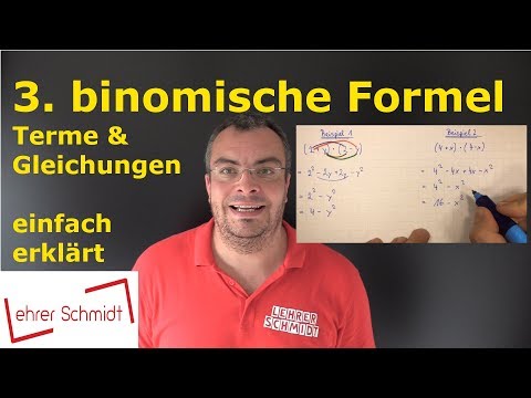 3. Binomial formula - simply explained with examples | Mathematics | Lehrerschmidt