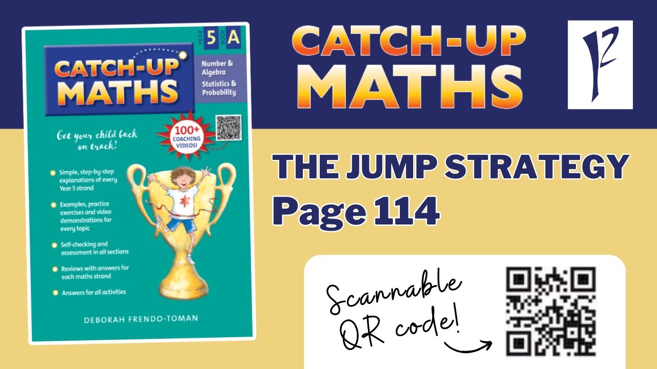 [QR CODE] Learn more about Catch-Up Maths 5A!