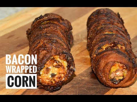 Air Fryer Bacon Wrapped Corn - Easy AirFryer Recipes