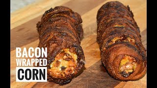 Air Fryer Bacon Wrapped Corn - Easy AirFryer Recipes