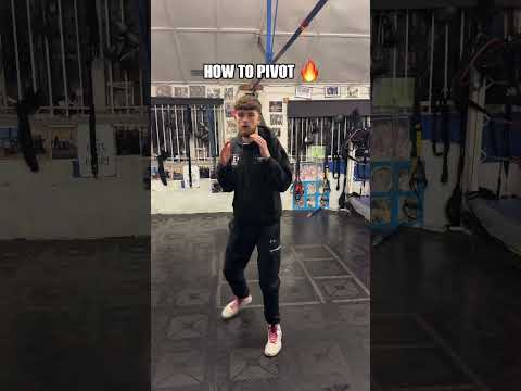 Boxing basics: how to pivot and ways to use it #boxing #boxingtechnique #boxingfootwork
