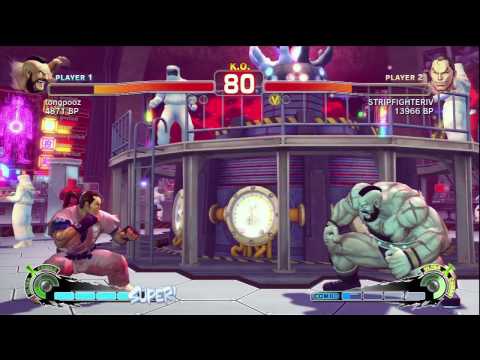 SSF4: tongpooz (Zangief) VS SRTIPFIGHTERIV (Dan)