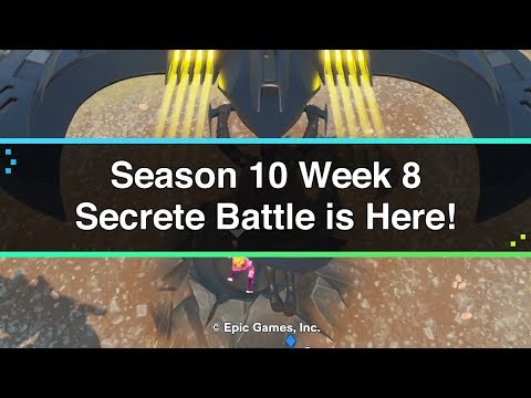 Fortnite - Season 10 Week 8 Secret Battle Star Location