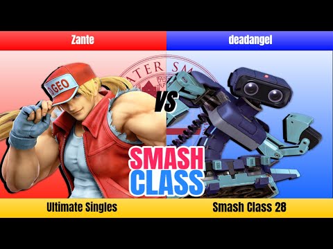 Smash Class 28 - Zante (Terry) vs deadangel (R.O.B.) - Losers Top 8