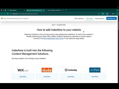 Easy IndexNow: Bulk URL Submission to Bing Search & ChatGPT