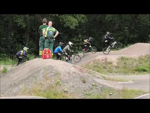 Swecup 1 Lerum BMX 20190615 Semi och uppsamling P 13 14