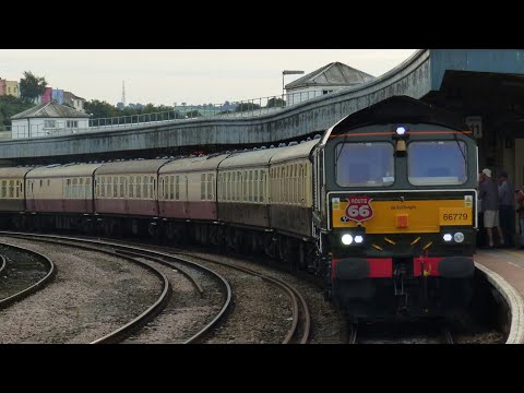 66779 'Evening Star' on the lost village of imber at Bristol  TM