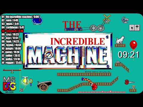 The Incredible Machine OST | 1992 | MS-DOS - all soundtrack in one video