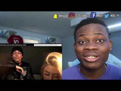 GRINGO REACT 🇺🇸 NGC Daddy - BAG DE GRIFE (Official Music Video) | REACTION 🇧🇷🔥