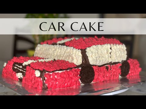 Car Shaped Birthday Cake | Nasrin Cooks