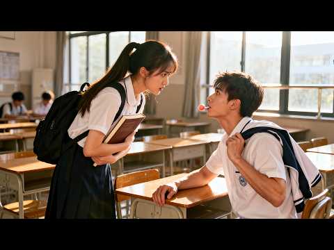 轉學第一天乖乖女孩竟惹上高冷校霸！眾人以為她完蛋了，怎料她的微笑讓他徹底淪陷，從此對她唯命是從，偏愛不已！#短剧 #逆袭 #爽剧 #豪门 #甜寵 #校园 #灰姑娘 #shortdramas