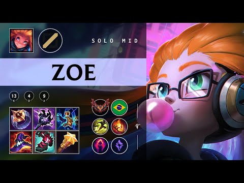Zoe Mid vs Ryze - BR Grandmaster Patch 25.22