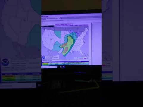Severe thunderstorm forecast from 4/17-4/19