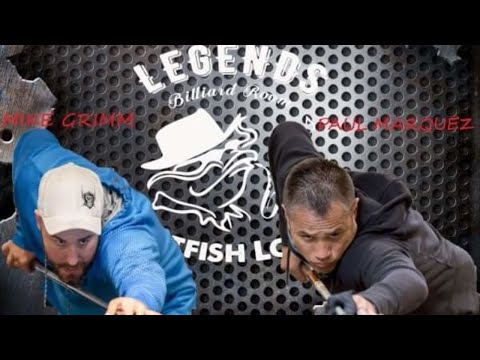 Mike Grimm vs Paul Marquez Savage Billiards FEARLESS Quarantine 1 pocket match